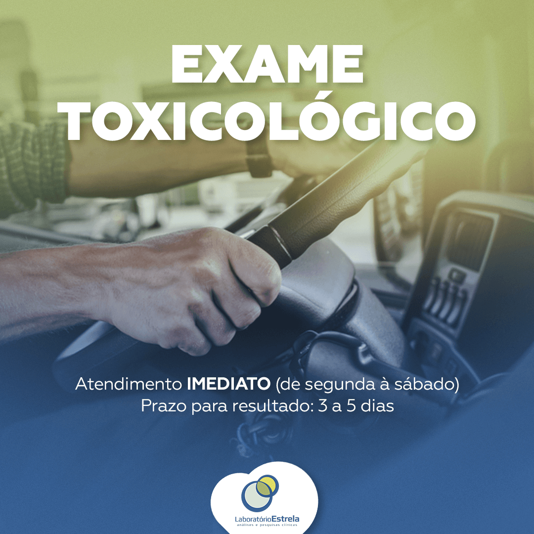 Read more about the article Exames toxicológicos