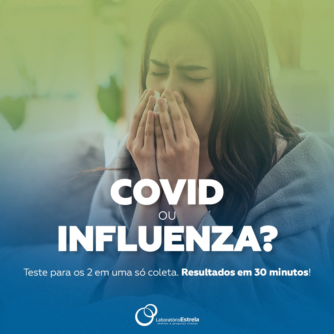 You are currently viewing Covid ou Influenza? Teste para os dois em uma só coleta. Resultados em 30 minutos!